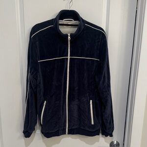 Marine Layer Men’s Navy Blue Zip-Up Jacket